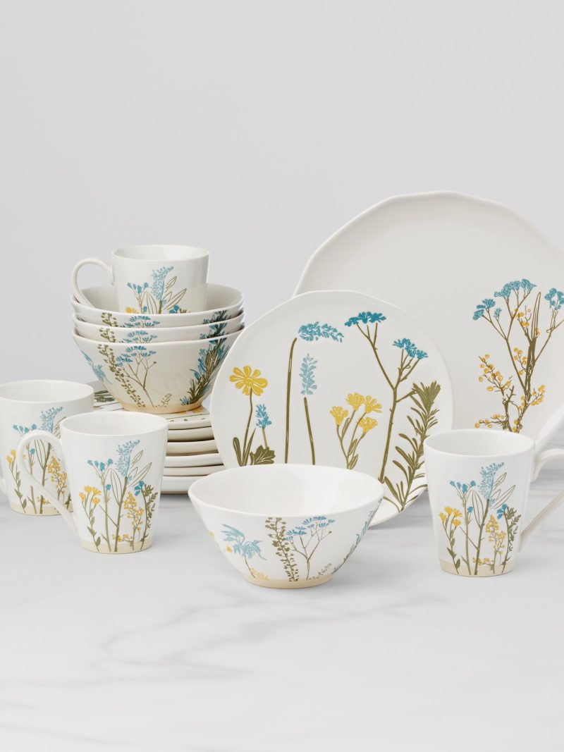 Wildflowers 16-Piece Dinnerware Set