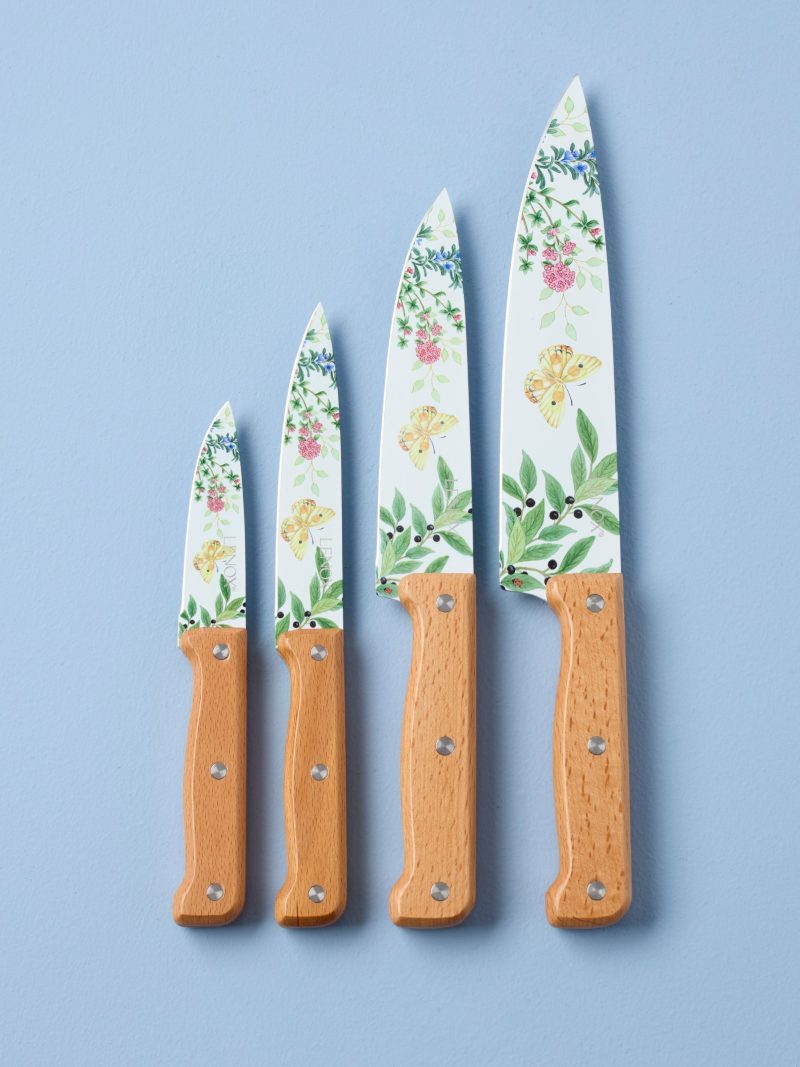 Butterfly Meadow Herbs 4 Piece Cutlery Set