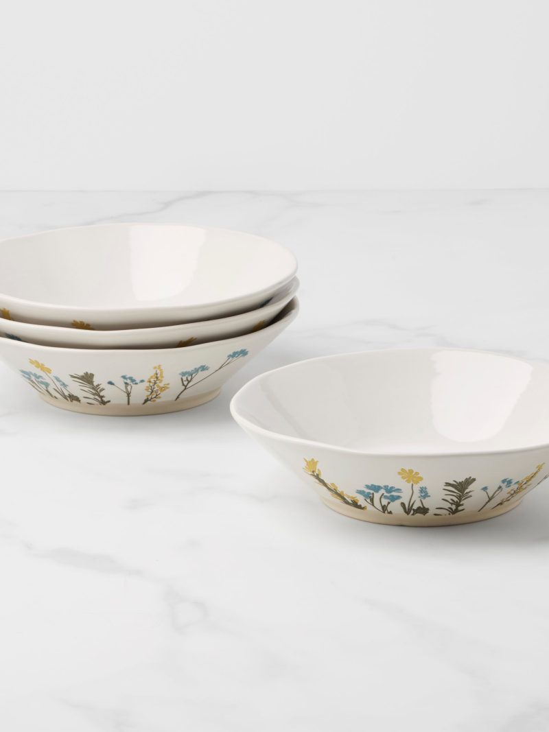 Wildflowers Pasta Bowls - Set of 4